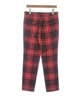 BLACK COMME des GARCONS（ブラックコムデギャルソン）クロップドパンツ 赤 サイズ:S メンズ/2200673904119