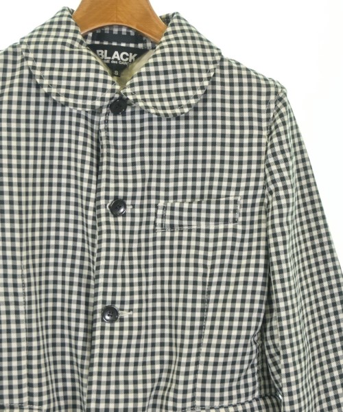BLACK COMME des GARCONS（ブラックコムデギャルソン）カジュアルジャケット 黒 サイズ:S レディース/2200673904164