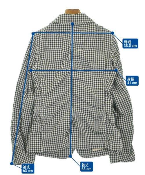 BLACK COMME des GARCONS（ブラックコムデギャルソン）カジュアルジャケット 黒 サイズ:S レディース/2200673904164