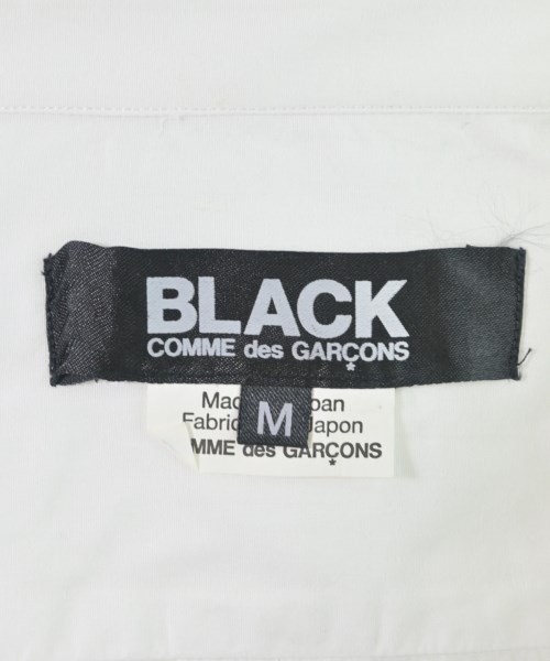 BLACK COMME des GARCONS（ブラックコムデギャルソン）カジュアルシャツ 白 サイズ:M メンズ/2200673904324