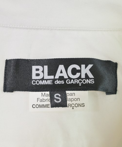 BLACK COMME des GARCONS（ブラックコムデギャルソン）カジュアルシャツ 白 サイズ:S メンズ/2200673904331
