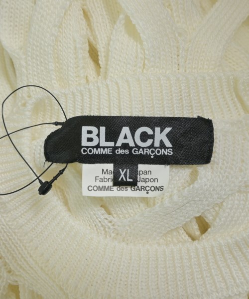 BLACK COMME des GARCONS（ブラックコムデギャルソン）ニット・セーター 白 サイズ:XL メンズ/2200673914019