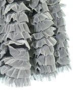 BLACK COMME des GARCONS（ブラックコムデギャルソン）ひざ丈スカート 黒 サイズ:XS レディース/2200674388055