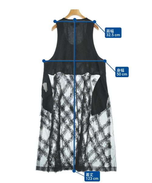 BLACK COMME des GARCONS（ブラックコムデギャルソン）ワンピース 黒 サイズ:L レディース/2200674776012