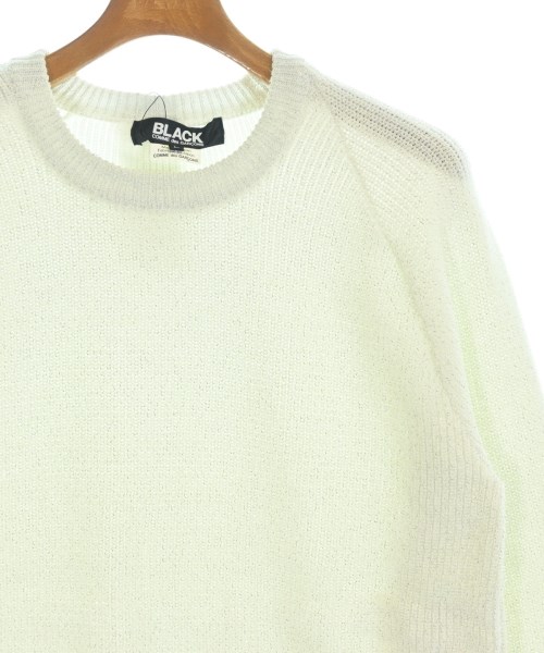 BLACK COMME des GARCONS（ブラックコムデギャルソン）ニット・セーター 白 サイズ:L メンズ/2200672542114