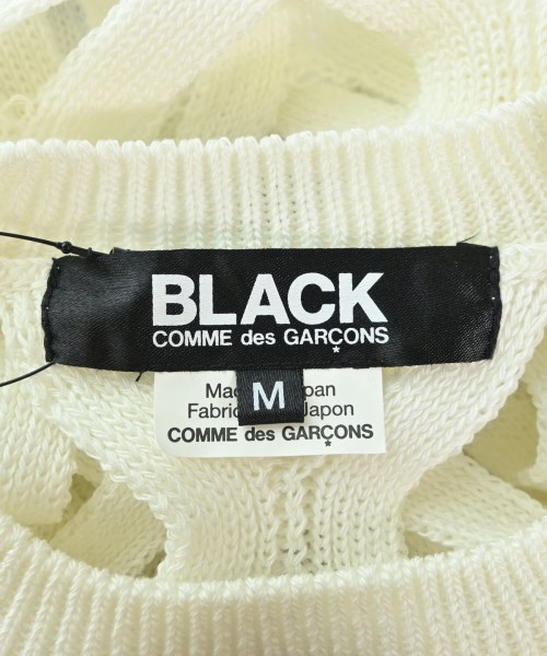 BLACK COMME des GARCONS（ブラックコムデギャルソン）ニット・セーター 白 サイズ:M メンズ/2200672542121