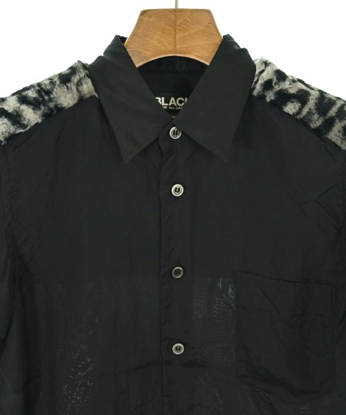 BLACK COMME des GARCONS（ブラックコムデギャルソン）カジュアルシャツ 黒 サイズ:XS レディース/2200675104029