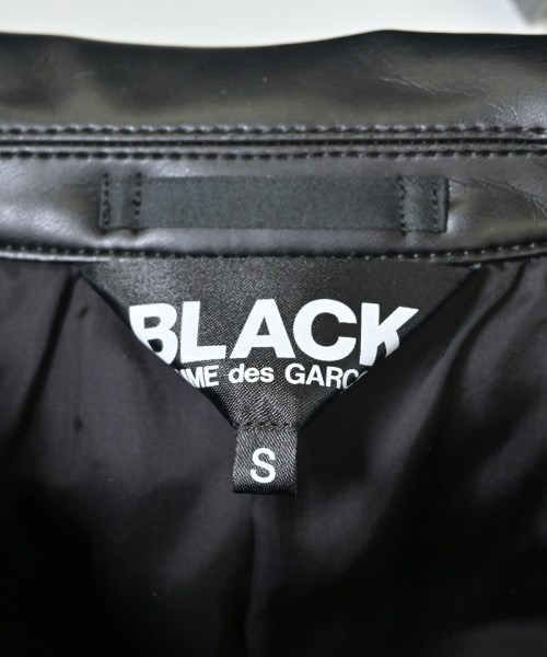 BLACK COMME des GARCONS（ブラックコムデギャルソン）ライダース 黒 サイズ:S レディース/2200675122016