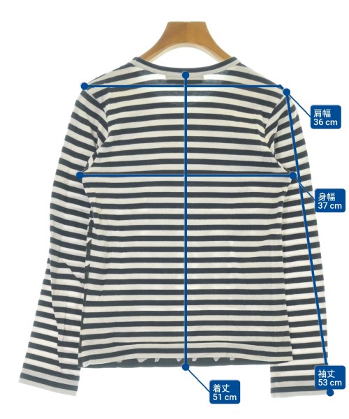 BLACK COMME des GARCONS（ブラックコムデギャルソン）Tシャツ・カットソー 白 サイズ:XS レディース/2200671975029