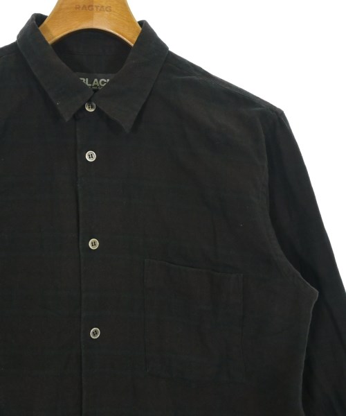 BLACK COMME des GARCONS（ブラックコムデギャルソン）カジュアルシャツ 黒 サイズ:L メンズ/2200672162114