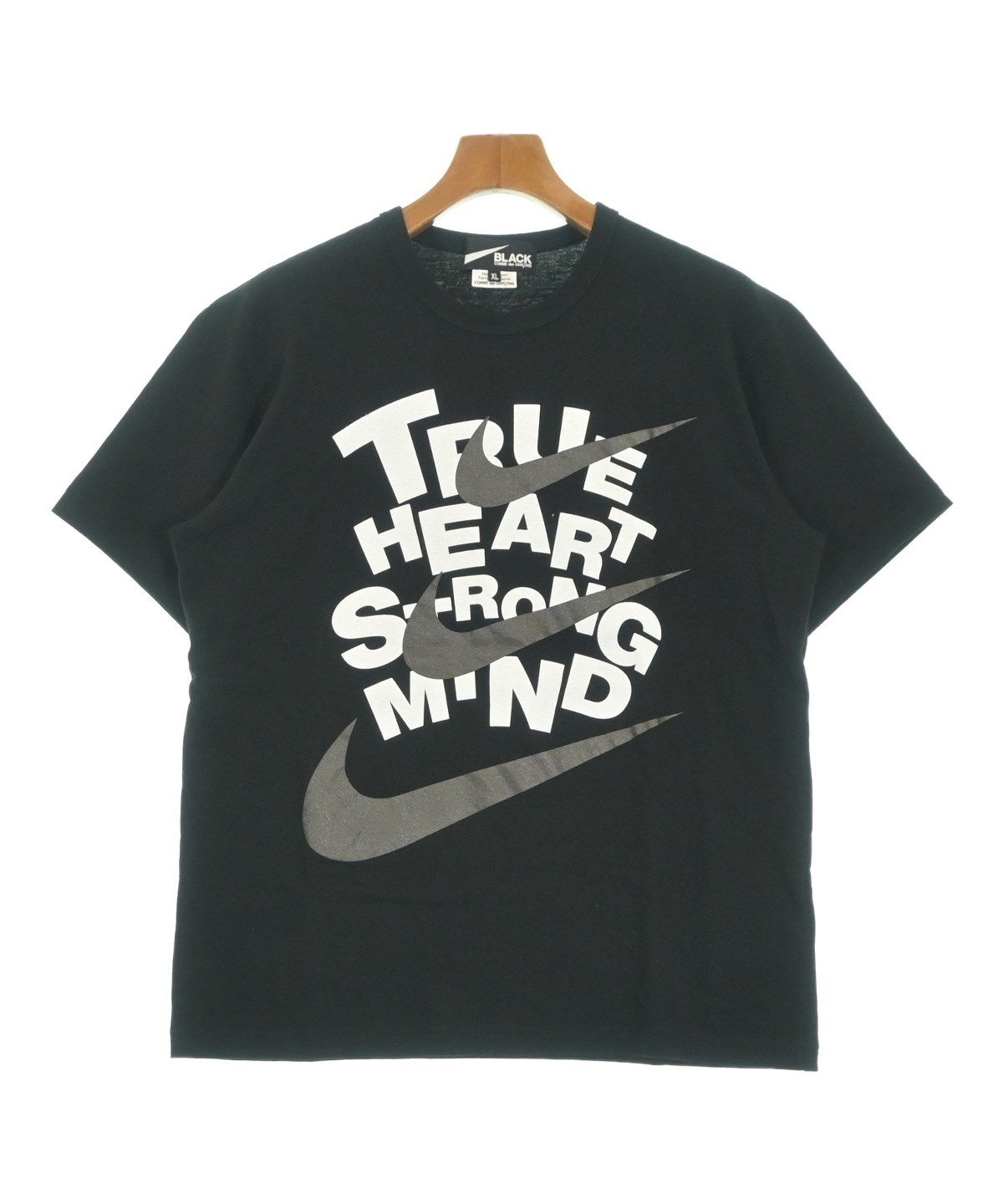 BLACK COMME des GARCONS Tシャツ・カットソー S 黒 【古着】【中古】【送料無料】 中古・古着通販】BLACK COMME des GARCONS (ブラック コムデギャルソン