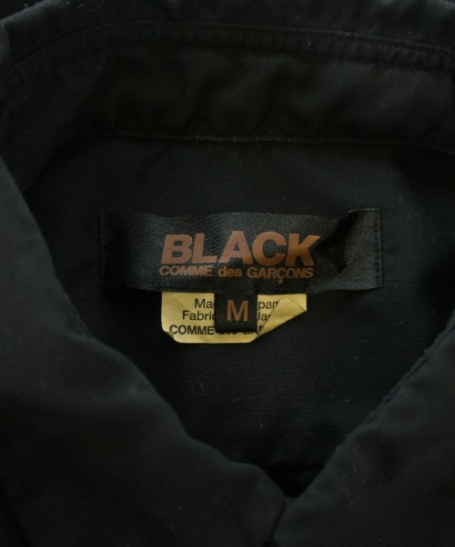 BLACK COMME des GARCONS（ブラックコムデギャルソン）カジュアルシャツ 黒 サイズ:M メンズ/2200677131115