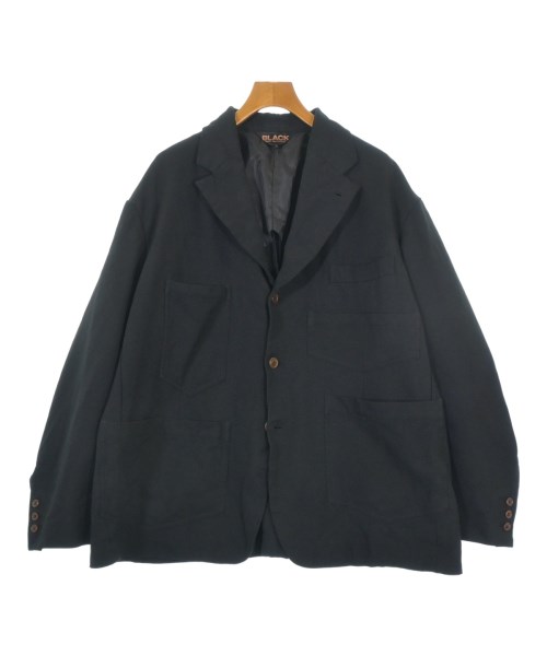 BLACK COMME des GARCONS(ブラックコムデギャルソン)テーラードジャケット 黒 サイズ:S/2200673613011