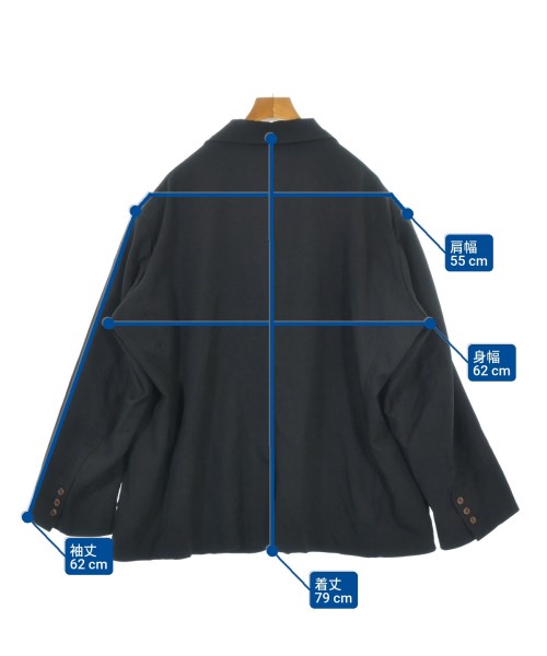 BLACK COMME des GARCONS（ブラックコムデギャルソン）テーラードジャケット 黒 サイズ:S メンズ/2200673613011