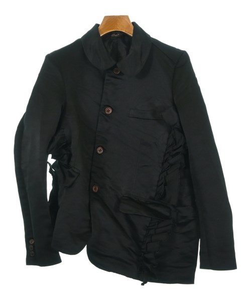 BLACK COMME des GARCONS(ブラックコムデギャルソン)カジュアルジャケット 黒 サイズ:XS/2200677427027