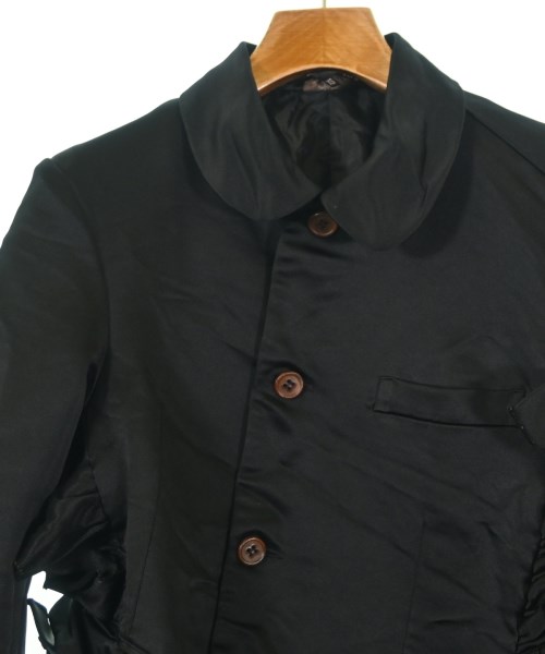 BLACK COMME des GARCONS（ブラックコムデギャルソン）カジュアルジャケット 黒 サイズ:XS レディース/2200677427027