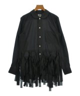 BLACK COMME des GARCONS（ブラックコムデギャルソン）カジュアルシャツ 黒 サイズ:XS レディース/2200677427058