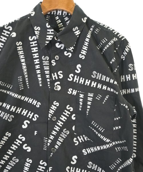 BLACK COMME des GARCONS（ブラックコムデギャルソン）カジュアルシャツ 黒 サイズ:S レディース/2200677884011
