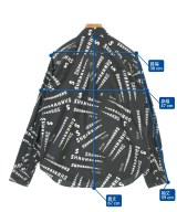 BLACK COMME des GARCONS（ブラックコムデギャルソン）カジュアルシャツ 黒 サイズ:S レディース/2200677884011
