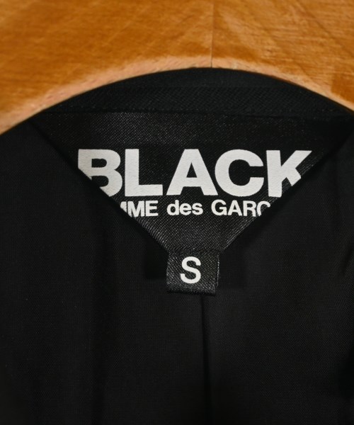 BLACK COMME des GARCONS（ブラックコムデギャルソン）カジュアルジャケット 黒 サイズ:S レディース/2200678184035