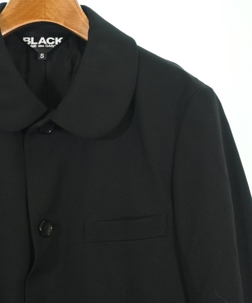 BLACK COMME des GARCONS（ブラックコムデギャルソン）カジュアルジャケット 黒 サイズ:S レディース/2200678184035