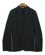 BLACK COMME des GARCONS（ブラックコムデギャルソン）カジュアルジャケット 黒 サイズ:S レディース/2200678184035