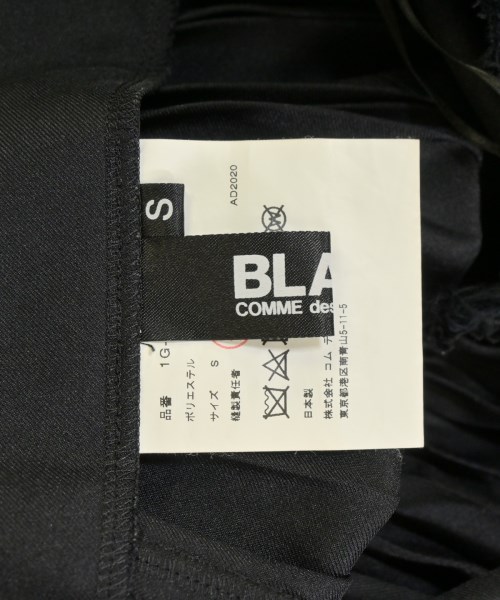 BLACK COMME des GARCONS（ブラックコムデギャルソン）ワンピース 黒 サイズ:S レディース/2200678184042