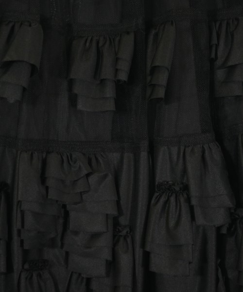 BLACK COMME des GARCONS（ブラックコムデギャルソン）ひざ丈スカート 黒 サイズ:S レディース/2200678184059