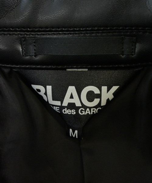BLACK COMME des GARCONS（ブラックコムデギャルソン）ライダース 黒 サイズ:M メンズ/2200678439012