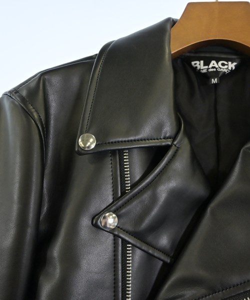 BLACK COMME des GARCONS（ブラックコムデギャルソン）ライダース 黒 サイズ:M メンズ/2200678439012