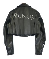 BLACK COMME des GARCONS（ブラックコムデギャルソン）ライダース 黒 サイズ:M メンズ/2200678439012