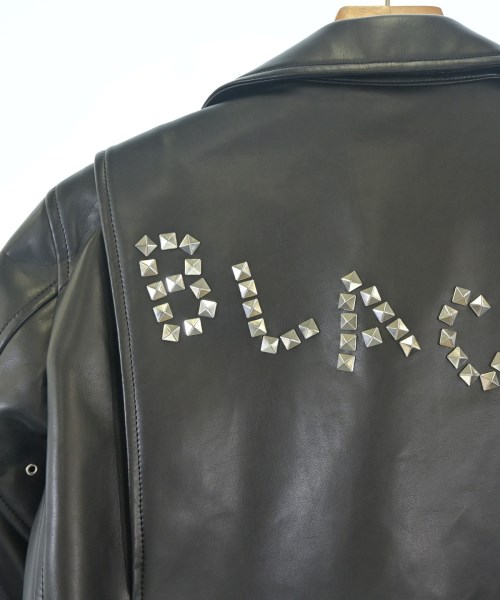 BLACK COMME des GARCONS（ブラックコムデギャルソン）ライダース 黒 サイズ:M レディース/2200678517017