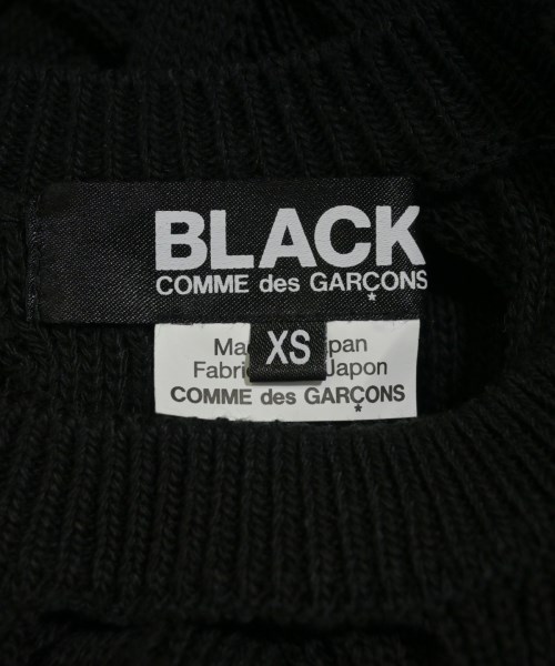 BLACK COMME des GARCONS（ブラックコムデギャルソン）ニット・セーター 黒 サイズ:XS レディース/2200678987087