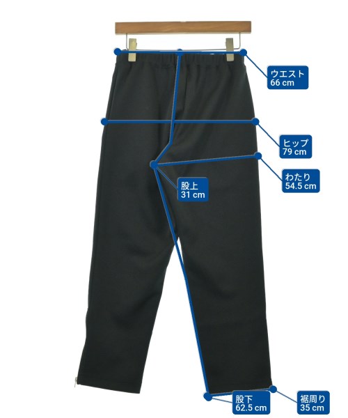 BLACK COMME des GARCONS（ブラックコムデギャルソン）スウェットパンツ 黒 サイズ:XS レディース/2200678991015