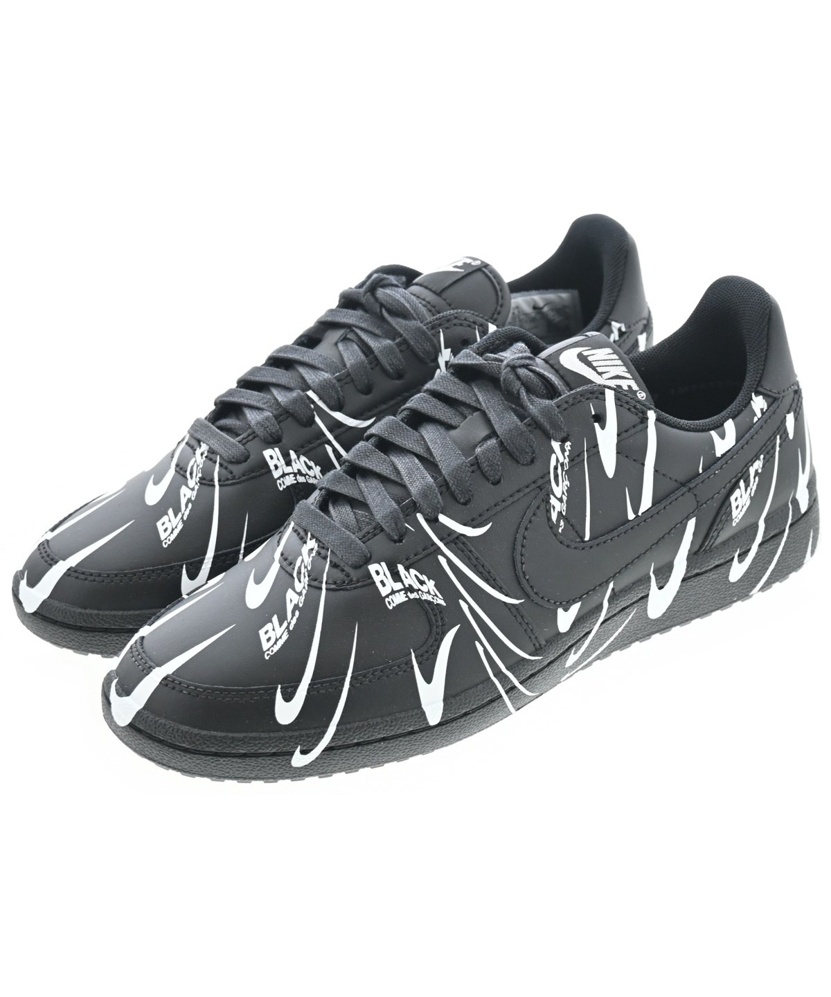23cmSALOMON COMME des GARCONS ブラック スニーカー BLACK COMME des GARCONS（ブラックコムデギャルソン）スニーカー 黒