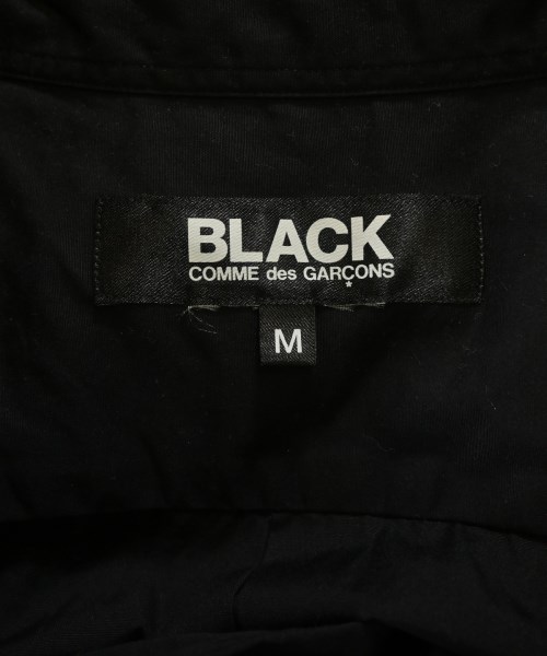 BLACK COMME des GARCONS（ブラックコムデギャルソン）カジュアルシャツ 黒 サイズ:M レディース/2200679413035