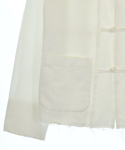 BLACK COMME des GARCONS（ブラックコムデギャルソン）ジャケット 白 サイズ:S レディース/2200679413066