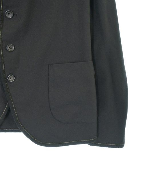 BLACK COMME des GARCONS（ブラックコムデギャルソン）ノーカラージャケット 黒 サイズ:XS レディース/2200680136015