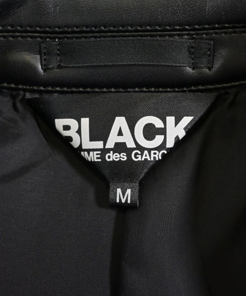 BLACK COMME des GARCONS（ブラックコムデギャルソン）ライダース 黒 サイズ:M メンズ/2200680274021
