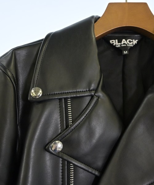 BLACK COMME des GARCONS（ブラックコムデギャルソン）ライダース 黒 サイズ:M メンズ/2200680274021