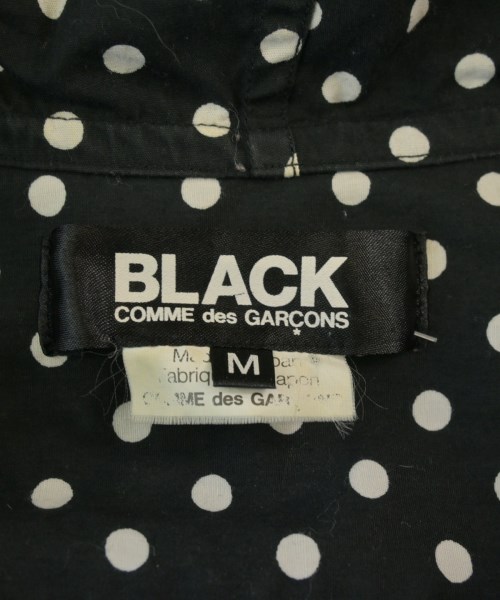 BLACK COMME des GARCONS（ブラックコムデギャルソン）カジュアルシャツ 黒 サイズ:M レディース/2200678884027