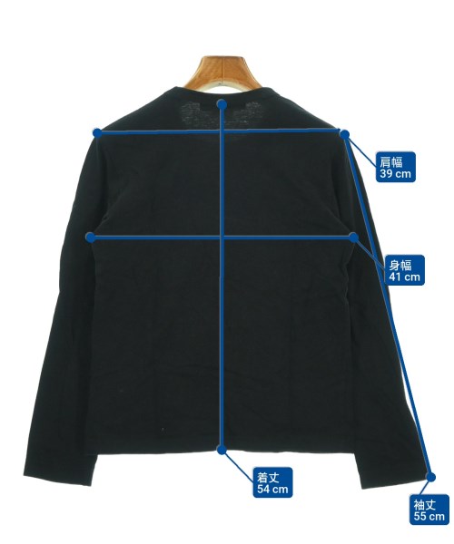 BLACK COMME des GARCONS（ブラックコムデギャルソン）Tシャツ・カットソー 黒 サイズ:XS レディース/2200680669056