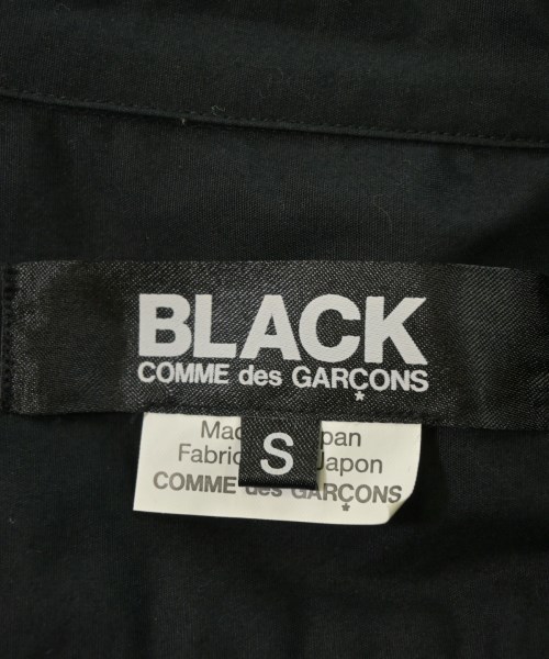 BLACK COMME des GARCONS（ブラックコムデギャルソン）カジュアルシャツ 黒 サイズ:S レディース/2200680769077