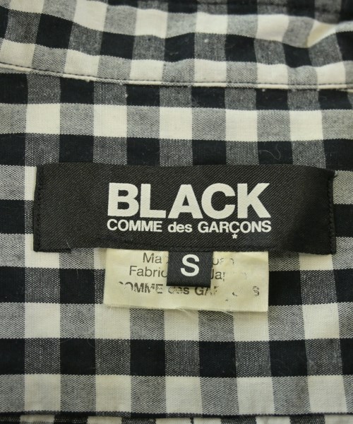 BLACK COMME des GARCONS（ブラックコムデギャルソン）カジュアルシャツ 黒 サイズ:S メンズ/2200677287034
