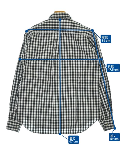 BLACK COMME des GARCONS（ブラックコムデギャルソン）カジュアルシャツ 黒 サイズ:S メンズ/2200677287034