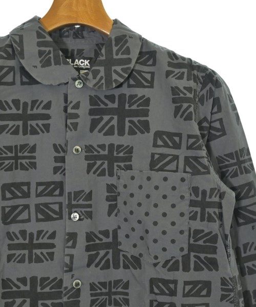 BLACK COMME des GARCONS（ブラックコムデギャルソン）カジュアルシャツ グレー サイズ:S メンズ/2200677287041