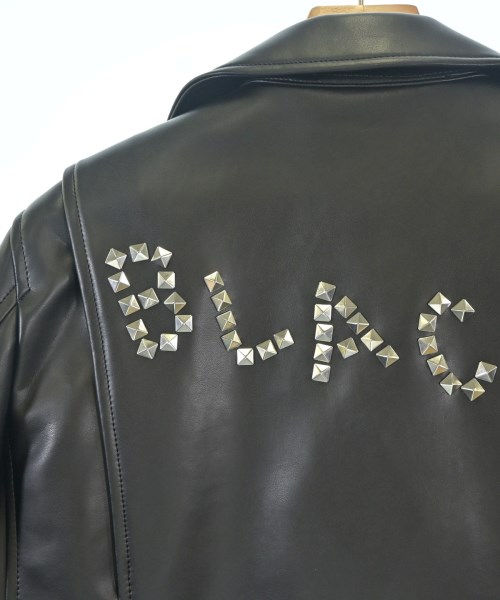 BLACK COMME des GARCONS（ブラックコムデギャルソン）ライダース 黒 サイズ:S レディース/2200677669076