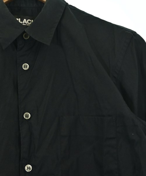 BLACK COMME des GARCONS（ブラックコムデギャルソン）カジュアルシャツ 黒 サイズ:S メンズ/2200681072022