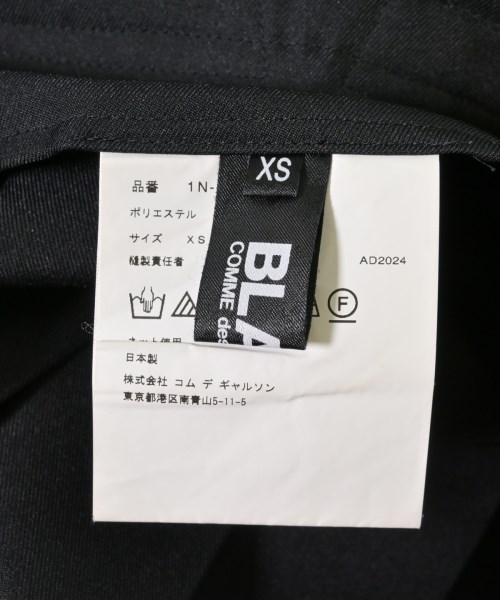 BLACK COMME des GARCONS（ブラックコムデギャルソン）ワンピース 黒 サイズ:XS レディース/2200681096035