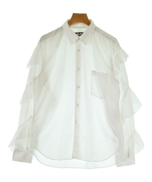 BLACK COMME des GARCONS(ブラックコムデギャルソン)カジュアルシャツ 白 サイズ:S/2200681096066